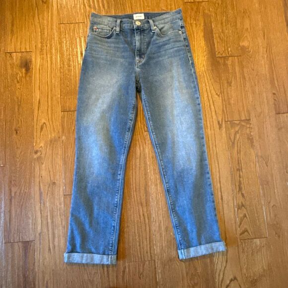 Hudson Blair high rise crop medium wash jeans size 28 - Picture 4 of 14